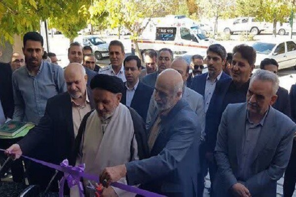 پایگاه خَیّرساز اورژانس سرکان افتتاح شد