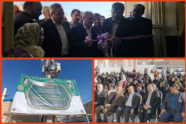 افتتاح یک مدرسۀ خیّرساز در زابل با حضور وزیر آموزش‌وپرورش