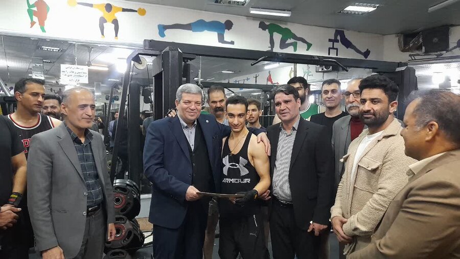 تقدیر رئیس سازمان بهزیستی از ورزشکار دارای معلولیت