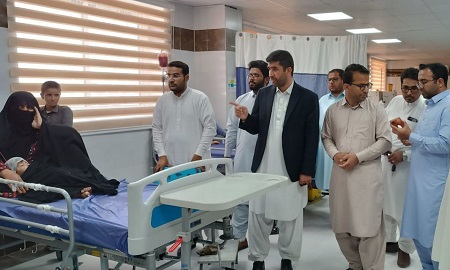 بخش تالاسمی بیمارستان «امید» مهرستان به همت خیرین افتتاح شد