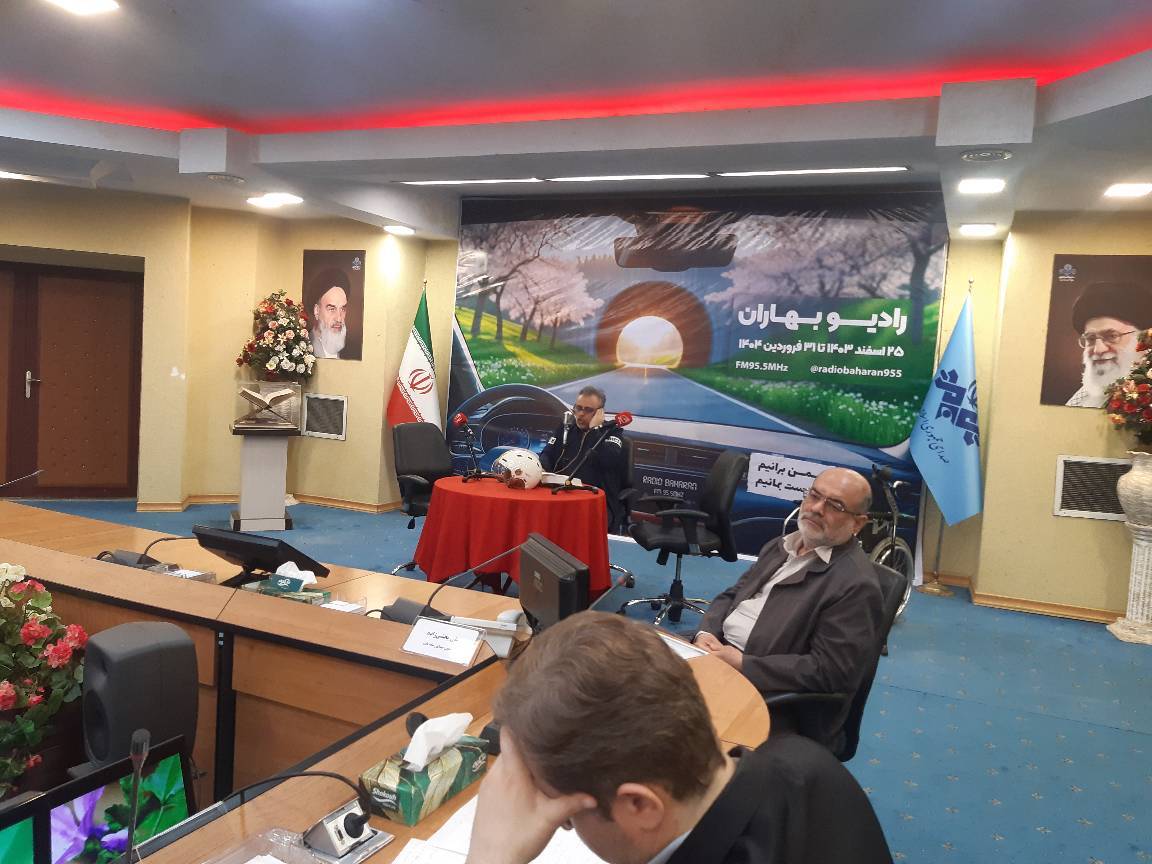 رادیو «بهاران» در راستای پویش «نه به تصادف» تا 31 فروردین فعال است