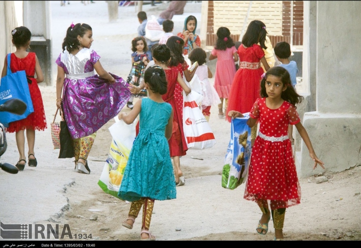 نگاهی بر آیین «آردگیزگردانی» مردم هرمزگان