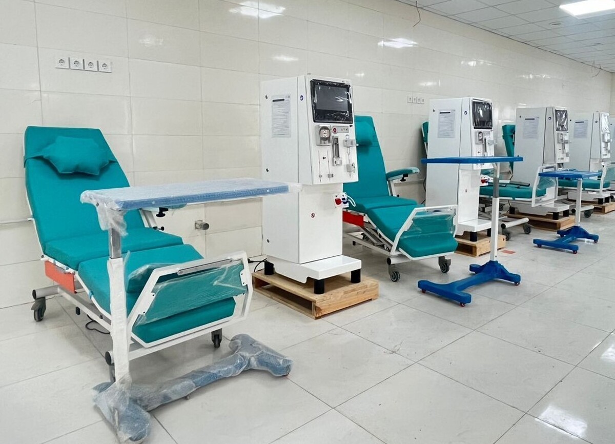 هلال‌احمر ۲۰۰ تخت همودیالیز در کشور راه‌اندازی می‌کند