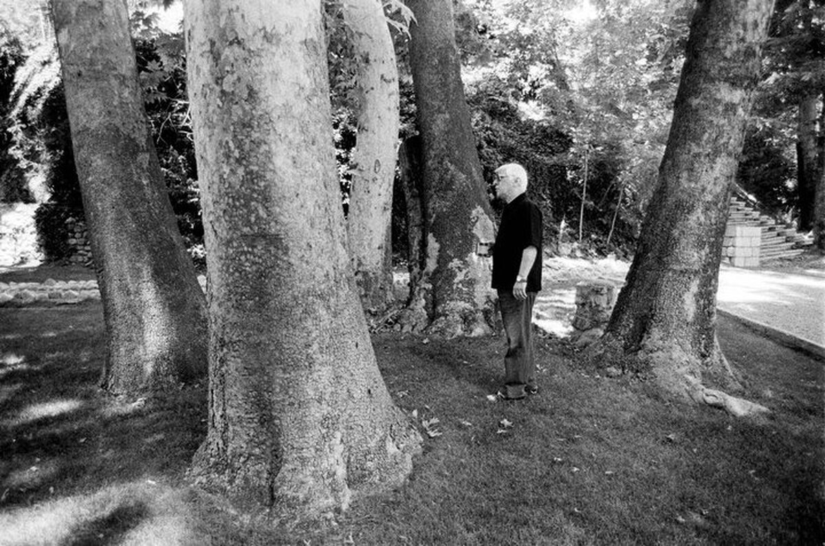 کاشت درخت به یاد بیضایی در سالروز تأسیس تئاتر شهر