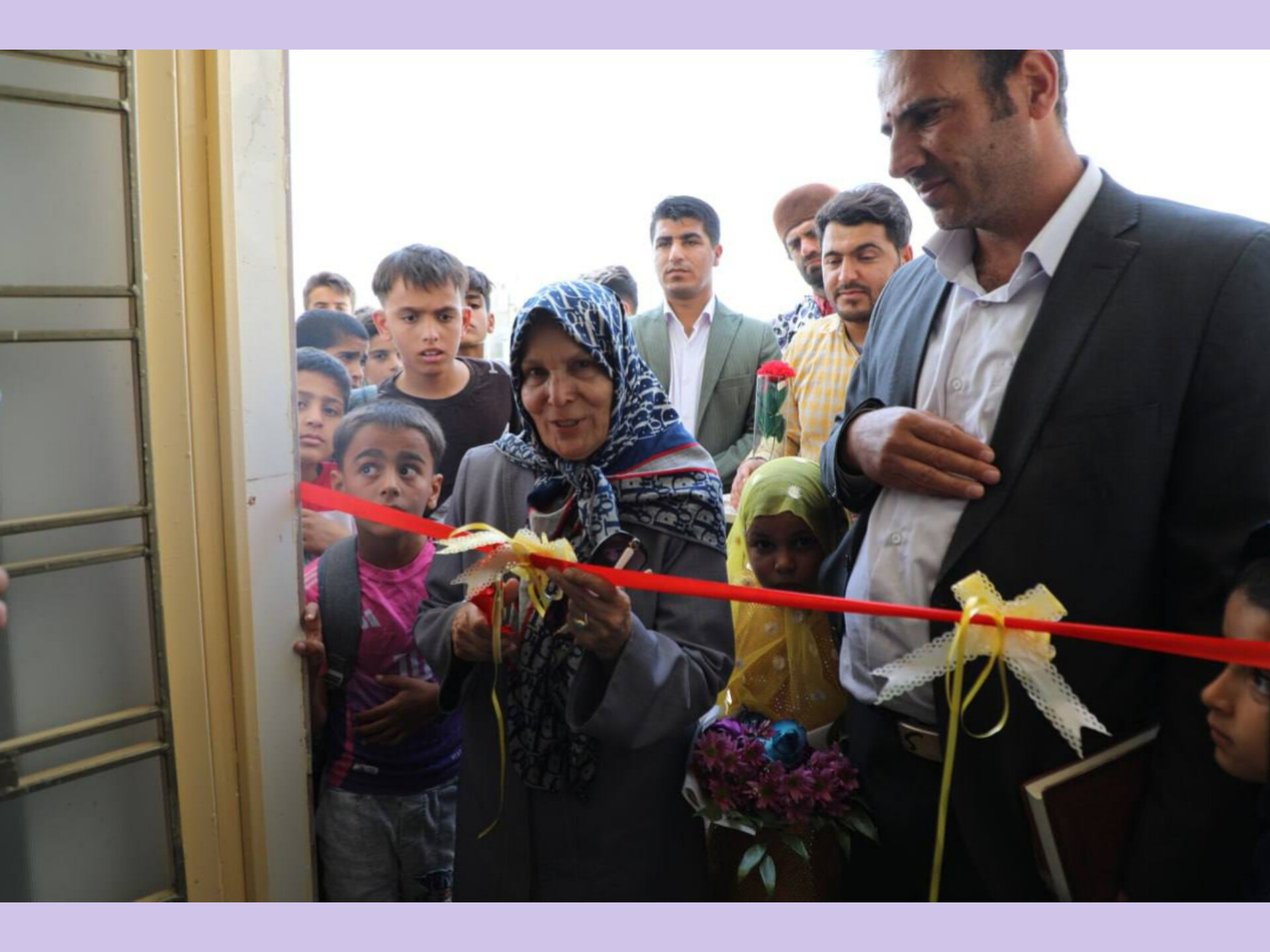 فرهنگسرای مهر گیتی در روستای «سادات‌گچ‌بلند» کهگیلویه‌وبویراحمد افتتاح شد + تصاویر