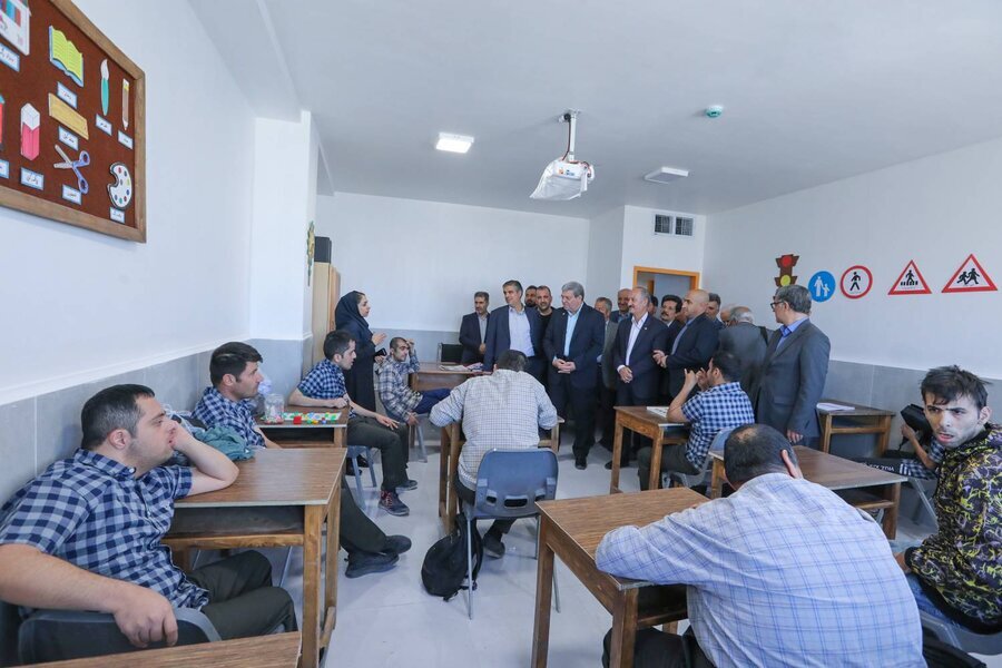 مرکز توانبخشی معلولان ذهنی در اراک افتتاح شد