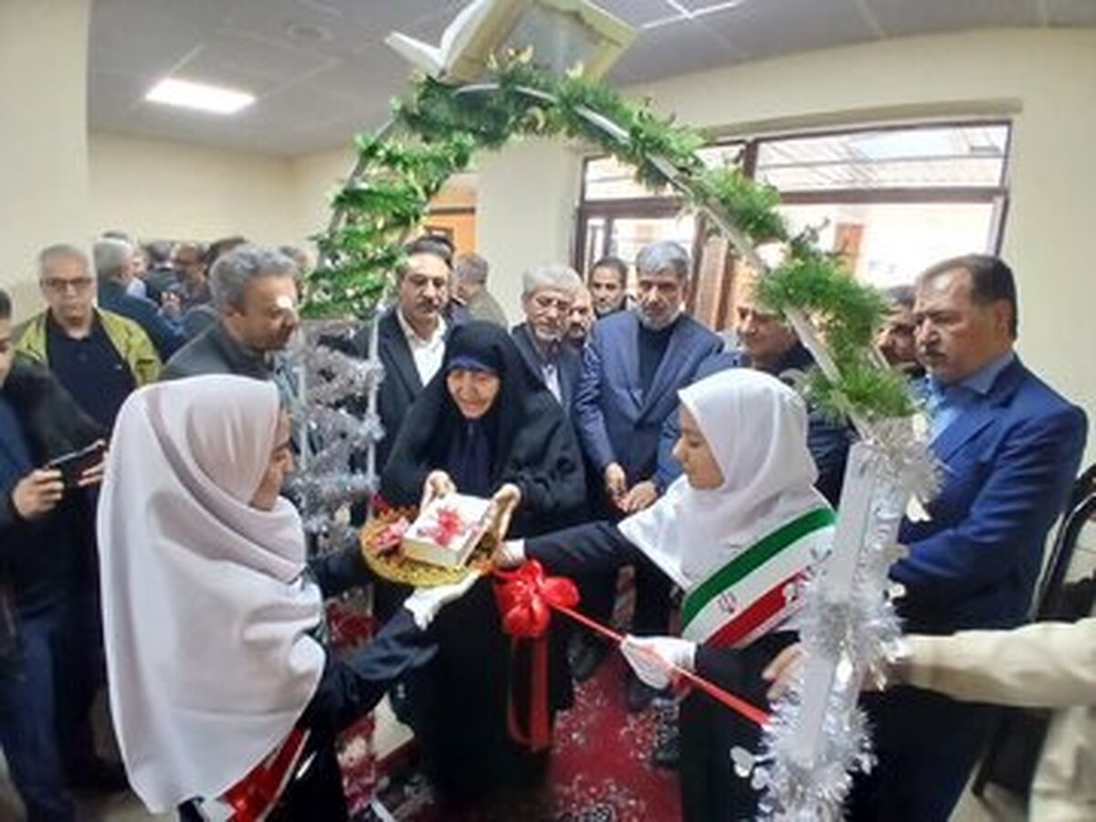 یک هنرستان ۱۸ کلاسه دخترانه با همت خیرین در بروجرد افتتاح شد