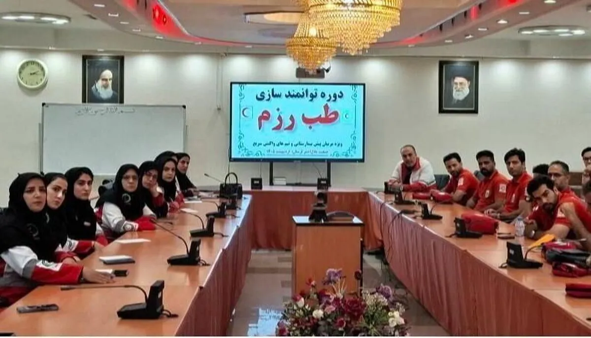 دوره‌های مهارت‌افزایی امداد رزم در ۶ استان کلید خورد