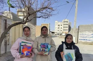 دوستی کودکان و کتاب‌ها در روزهای جنگ