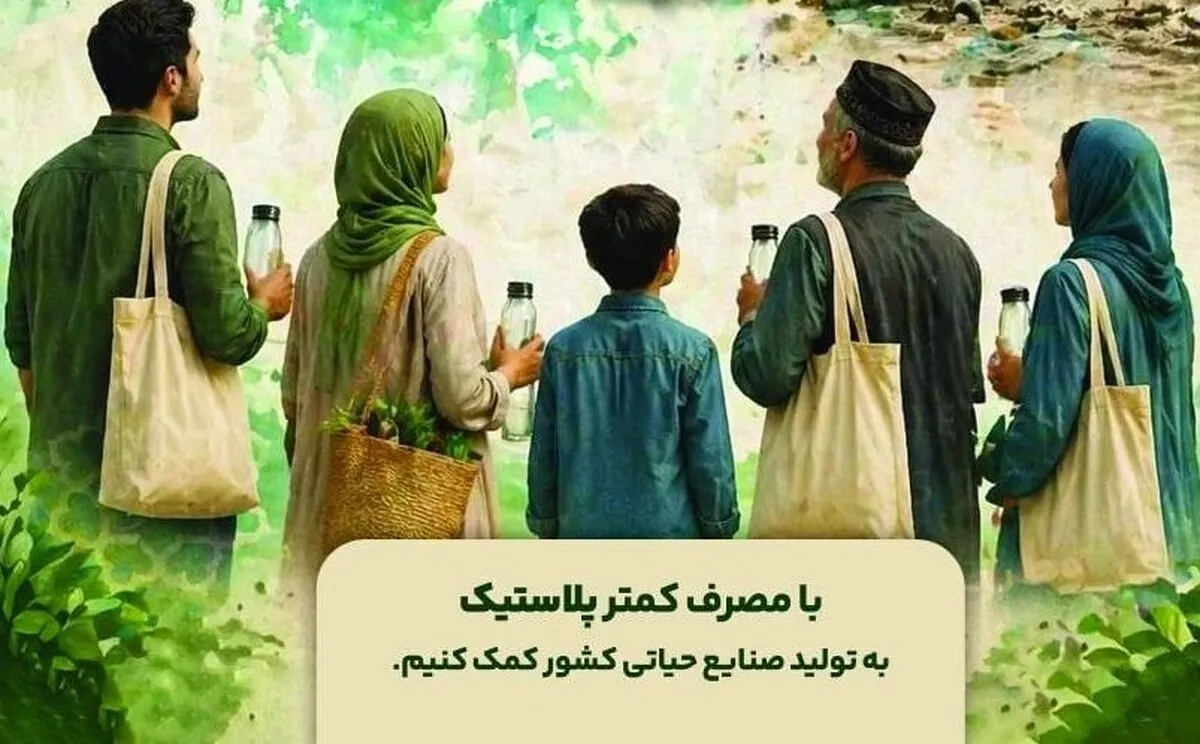 آغاز پویش «برای وطن نه به پلاستیک»