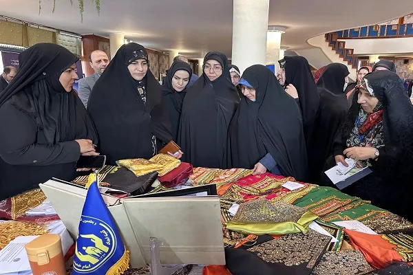 ارتقای کیفیت محصولات مددجویان با حضور در جشنواره انجمن دیپلماتیک بانوان