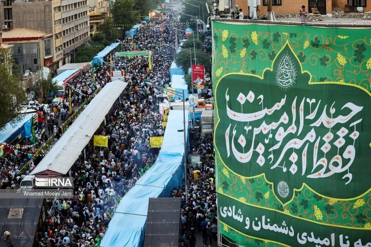 تهران، آمادۀ مهمانی ۱۰ کیلومتری غدیر می‌شود