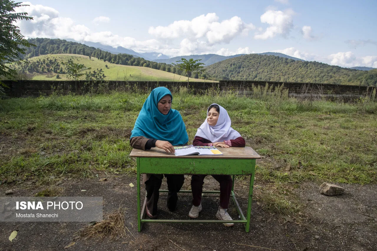 روستایی با یک دانش آموز