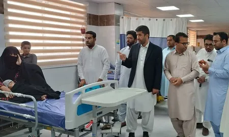 بخش تالاسمی بیمارستان «امید» مهرستان به همت خیرین افتتاح شد