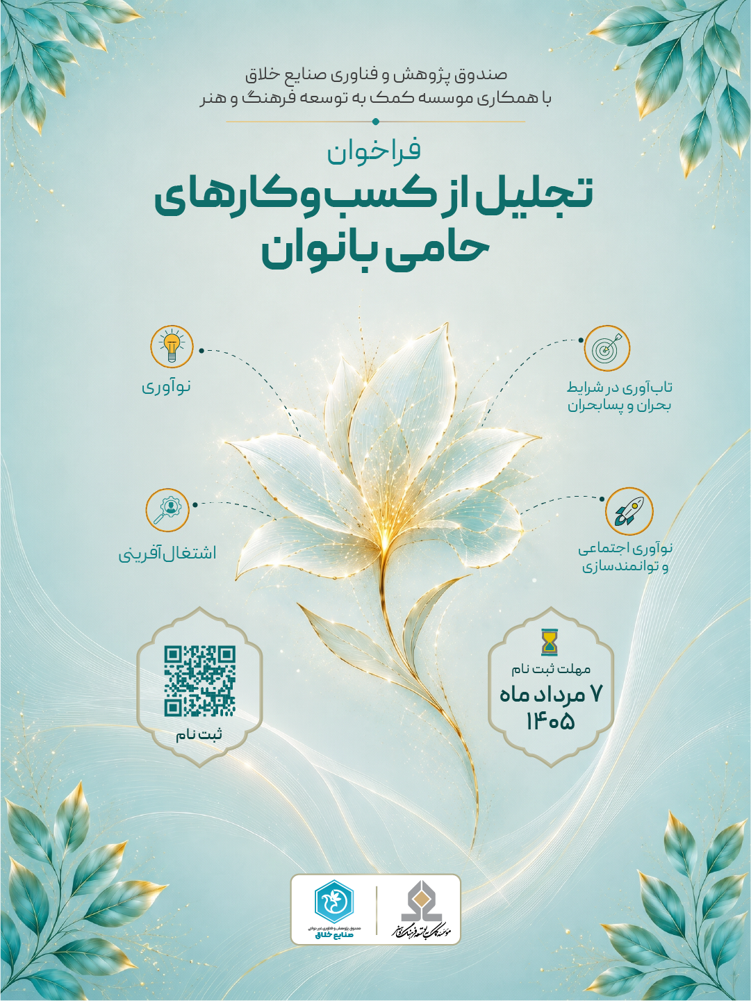 فراخوان تجلیل از کسبوکارهای حامی بانوان فراخوان تجلیل از کسبوکارهای حامی بانوان