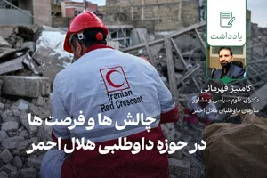 از خطر بی ثباتی تا فرصت مهارت افزایی/چالش ها و فرصت ها در حوزه داوطلبی هلال احمر