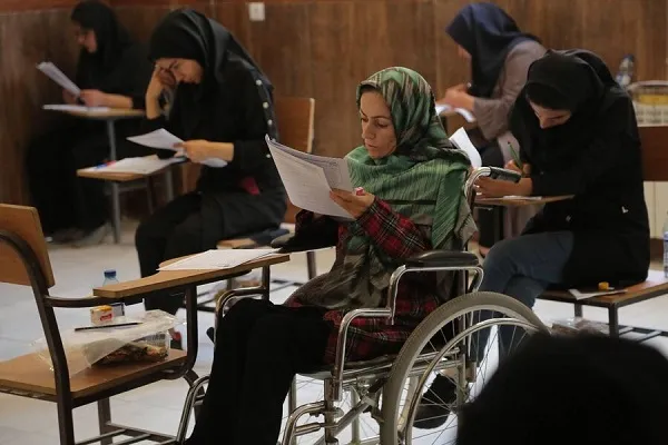 بیش از ۱۲ هزار معلول در اولین آزمون استخدامی شرکت کردند/ 4 هزار نفر جذب می‌شوند